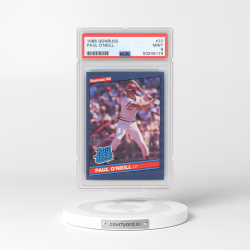1986 Donruss #37 Paul O'Neill (PSA 9 MINT)
