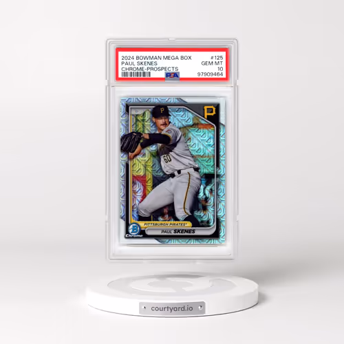 2024 Bowman Mega Box Chrome Prospects #125 Paul Skenes (PSA 10 GEM MINT)