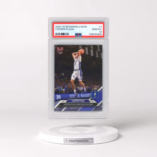 2024 Bowman U Now #1 Cooper Flagg (PSA 10 GEM MINT)