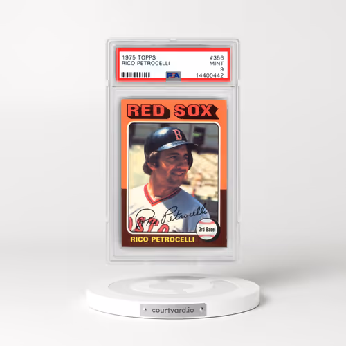 1975 Topps #356 Rico Petrocelli (PSA 9 MINT)