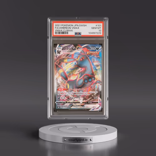 2021 Pokémon Sword & Shield Vmax Climax #101 Umbreon Vmax - Full Art (PSA 10 GEM MINT)