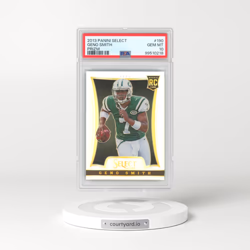 2013 Panini Select #190 Geno Smith - Prizm (PSA 10 GEM MINT)