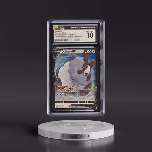 2017 Black Star Promos - Sword & Shield #SWSH049 Dubwool V - Holo Champion's Path Collection - Dubwo