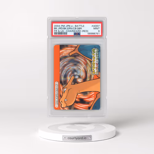 2004 Pokémon E-Battle Firered & Leafgreen #A007 Biker Ernest/Biker Jordy/Cue Ball Gabriel - Charizar