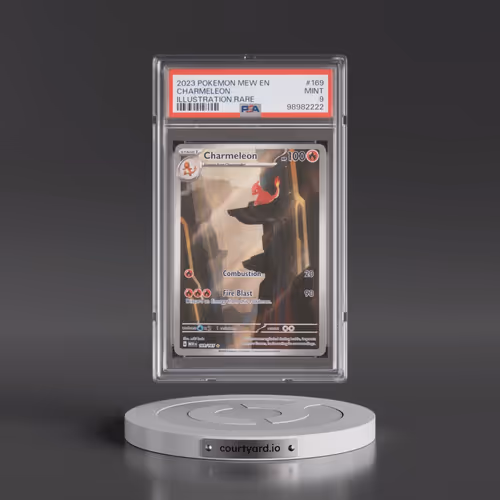 2023 Pokémon Mew EN-151 #169 Charmeleon - Illustration Rare (PSA 9 MINT)