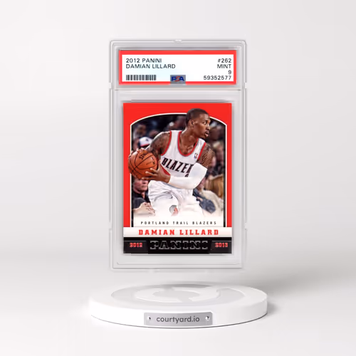 2012 Panini #262 Damian Lillard (PSA 9 MINT)