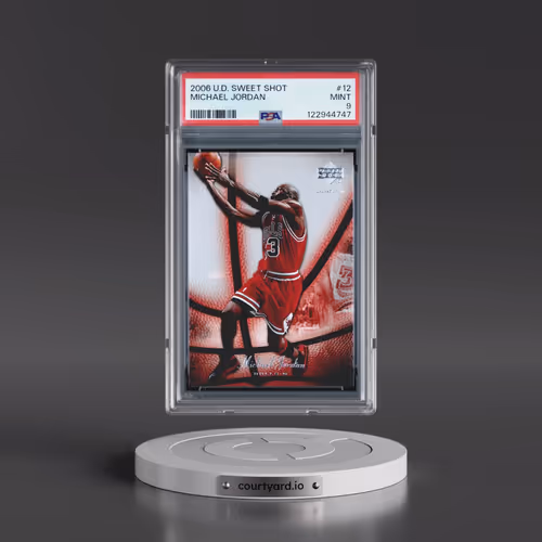 2006 Upper Deck Sweet Shot #12 Michael Jordan (PSA 9 MINT)