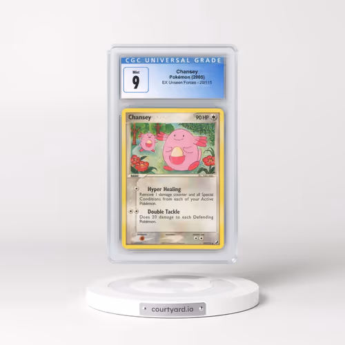 2005 EX Unseen Forces #20/115 Chansey (CGC 9 MINT)