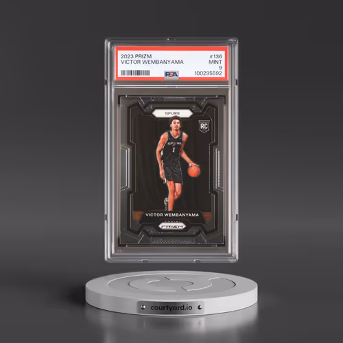 2023 Panini Prizm #136 Victor Wembanyama (PSA 9 MINT)