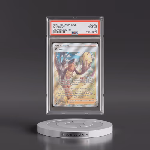 2023 Pokémon Sword and Shield Crown Zenith #GG62 Grant - Full Art (PSA 10 GEM MINT)
