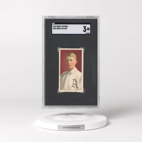 1910 Sweet Caporal (T206) Collins, Eddie (SGC 3 VG)