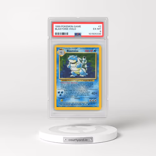 1999 Pokémon Game #2 Blastoise - Holo (PSA 6 EX-MT)