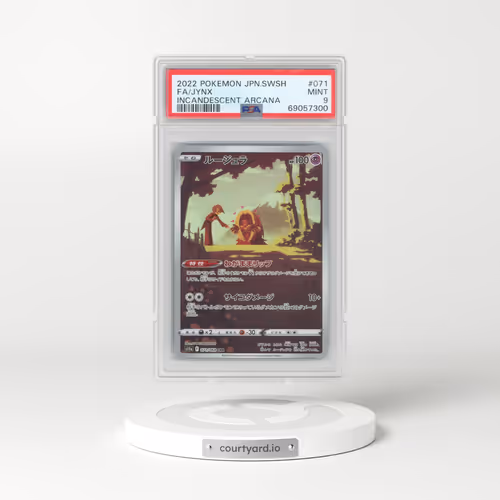 2022 Pokémon Sword & Shield Incandescent Arcana #071 Jynx - Full Art (PSA 9 MINT)