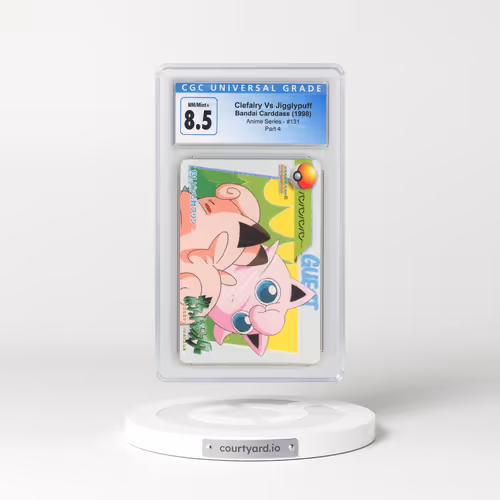 1998 Anime Series #131 Clefairy Vs Jigglypuff - Part 4 (CGC 8.5 NM-MT+)
