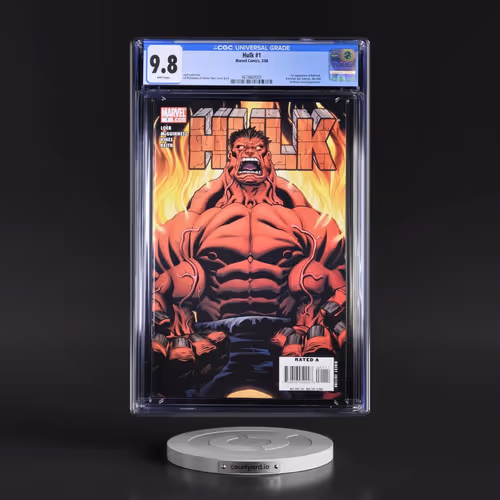 Hulk #1 CGC 9.8 White Pages (Marvel Comics, 3/08) - Universal