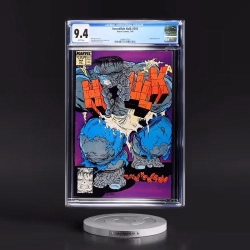 Incredible Hulk #345 CGC 9.4 White Pages (Marvel Comics, 7/88) - Universal