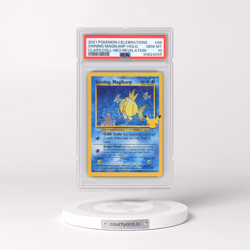 2021 Pokémon Celebrations Classic Collection #66 Shining Magikarp - Holo Holo (PSA 10 GEM MINT)
