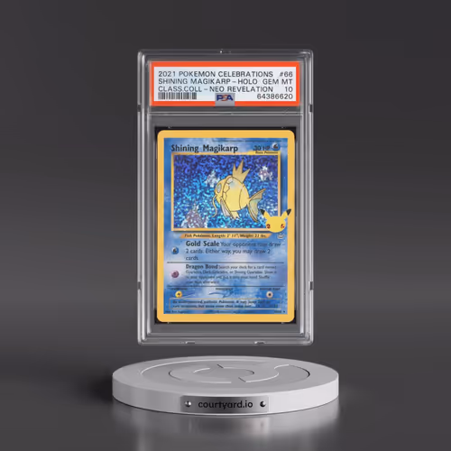 2021 Pokémon Celebrations Classic Collection #66 Shining Magikarp - Holo Holo (PSA 10 GEM MINT)