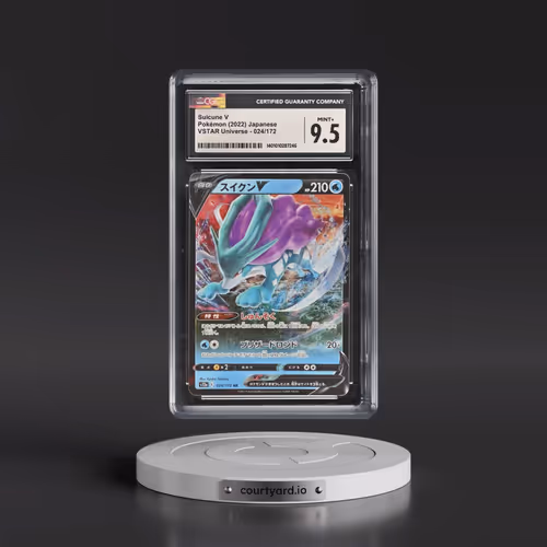 2022 VSTAR Universe #024/172 Suicune V - Holo (CGC 9.5 MINT+)