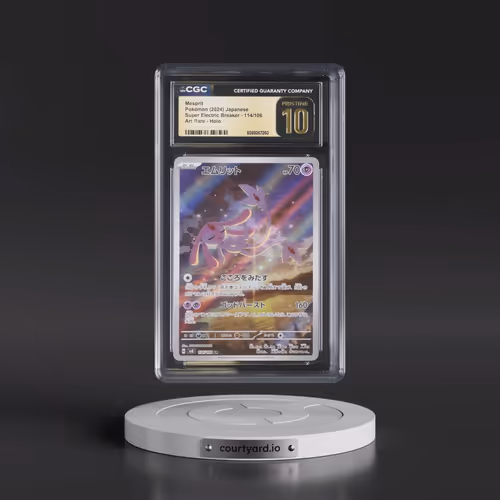 2024 Pokémon SV8-Super Electric Breaker #114 Mesprit - Art Rare (CGC 10 PRISTINE)