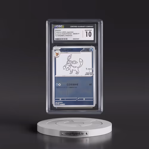 2022 Scarlet & Violet Promos #069/SV-P Glaceon - Reverse Holo YU NAGABA x Pokémon () (CGC 10 GEM MIN