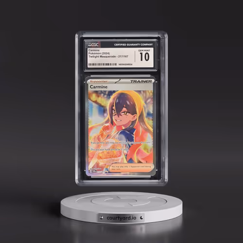 2024 Twilight Masquerade - TWM EN #217/167 Carmine - Special Illustration Rare (Holo) (CGC 10 GEM MI
