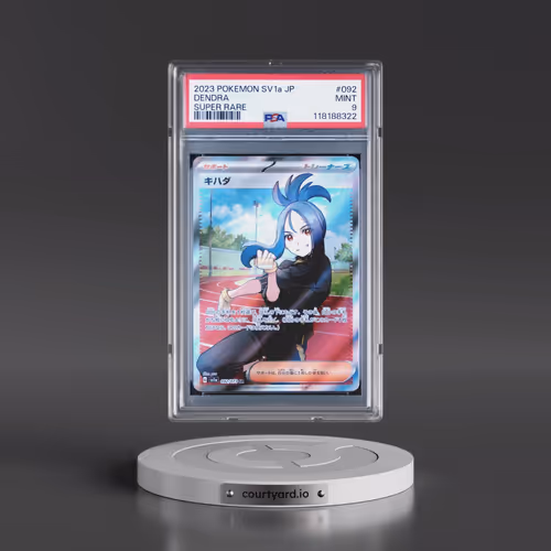 2023 Pokémon Sv1a-Triplet Beat #092 Dendra - Super Rare (PSA 9 MINT)