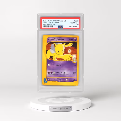 2001 Pokémon VS #022 Morty's Hypno - 1st Edition (PSA 10 GEM MINT)