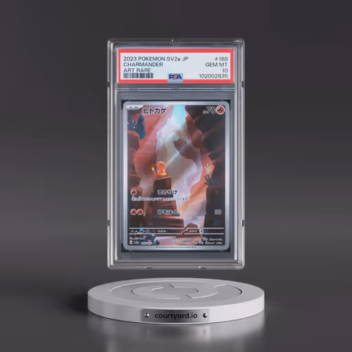 2023 Pokémon Sv2a-Pokémon 151 #168 Charmander - Art Rare (PSA 10 GEM MINT)