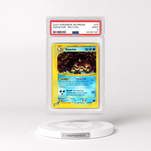2003 Skyridge #23 Omastar - Holo (PSA 9 MINT)