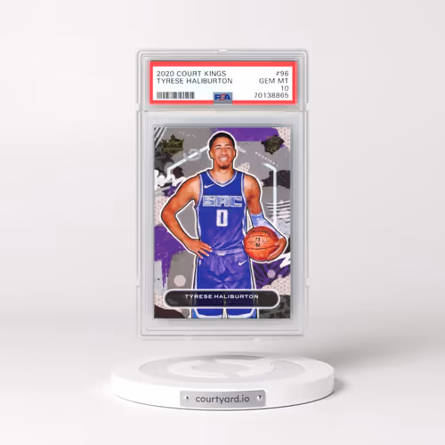 2020 Panini Court Kings #96 Tyrese Haliburton (PSA 10 GEM MINT)