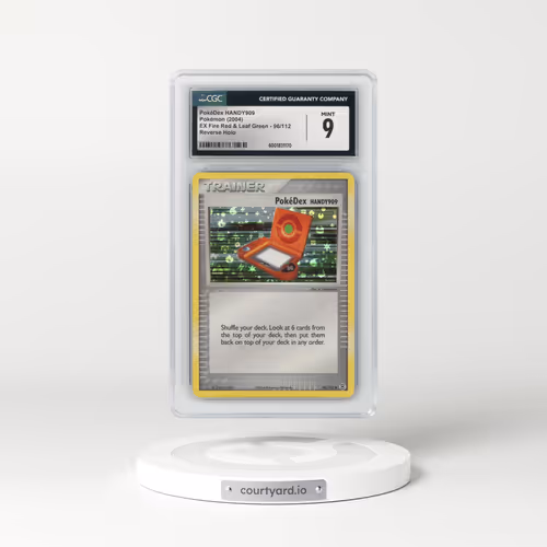 2004 EX Fire Red & Leaf Green #96/112 PokéDex HANDY909 - Reverse Holo (CGC 9 MINT)