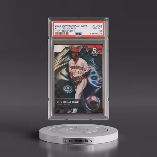 2023 Bowman Platinum Top Prospects #TOP93 Elly de La Cruz (PSA 10 GEM MINT)