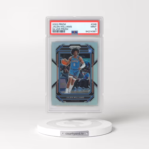 2022 Panini Prizm #246 Jalen Williams - Silver Prizm (PSA 9 MINT)