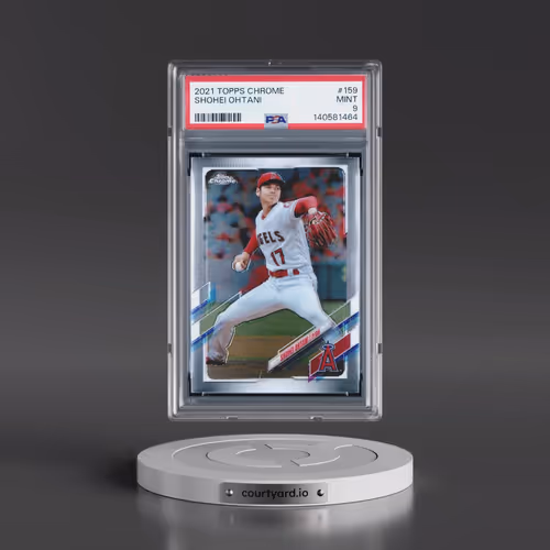 2021 Topps Chrome #159 Shohei Ohtani (PSA 9 MINT)