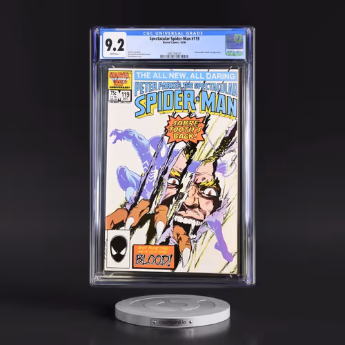 Spectacular Spider-Man #119 CGC 9.2 White Pages (Marvel Comics, 10/86) - Universal