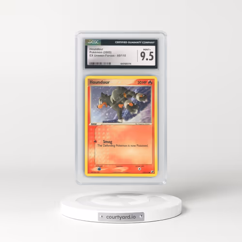 2005 EX Unseen Forces #60/115 Houndour (CGC 9.5 MINT+)