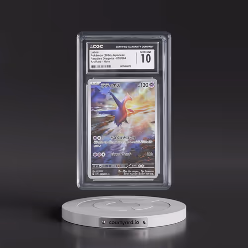 2024 Pokémon Sv7a-Paradise Dragona #070 Latios - Art Rare (CGC 10 GEM MINT)