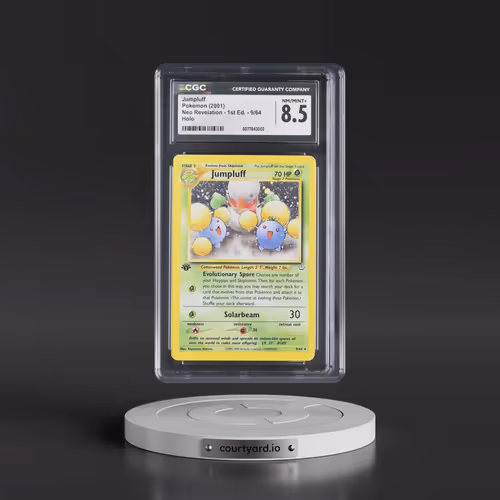 2001 Neo Revelation #9/64 Jumpluff - 1st Edition Holo (CGC 8.5 NM-MT+)