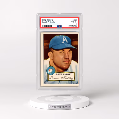 1952 Topps #226 Dave Philley (PSA 4 VG-EX)