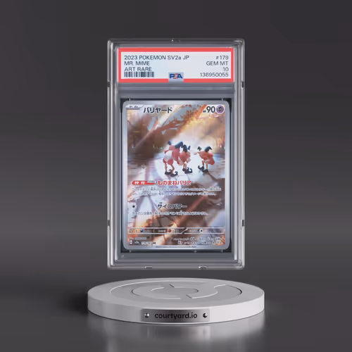 2023 Pokémon Sv2a-Pokémon 151 #179 Mr. Mime - Art Rare (PSA 10 GEM MINT)