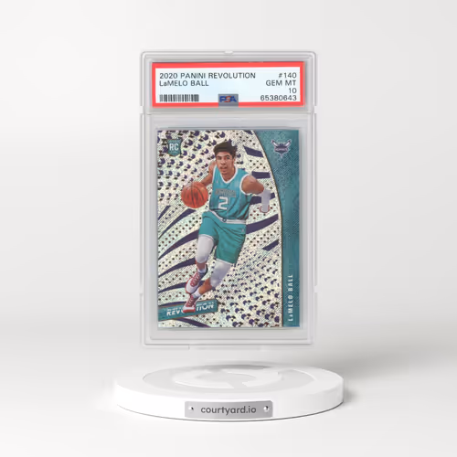 2020 Panini Revolution #140 LaMelo Ball (PSA 10 GEM MINT)