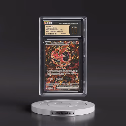 2025 Black Star Promos - Mega Evolution MEP EN #024 Oricorio ex - Mega Charizard X ex Ultra Premium