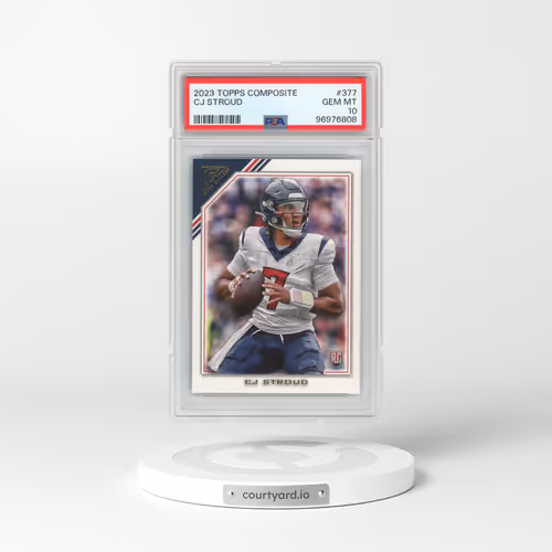 2023 Topps Composite #377 CJ Stroud (PSA 10 GEM MINT)