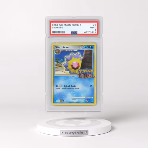 2009 Pokémon Rumble #5 Starmie (PSA 9 MINT)