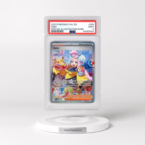 2023 Pokémon Pal EN-Paldea Evolved #269 Iono - Special Illustration Rare (PSA 9 MINT)