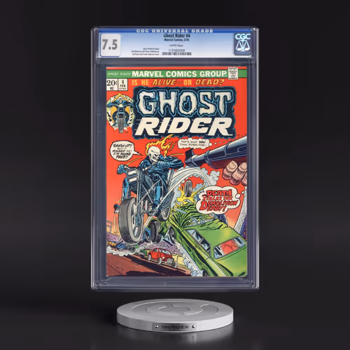 Ghost Rider #4 CGC 7.5 White Pages (Marvel Comics, 2/74) - Universal