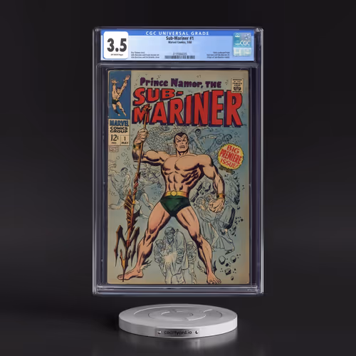 Sub-Mariner #1 CGC 3.5 Off-white Pages (Marvel Comics, 5/68) - Universal