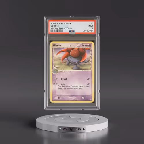 2006 Pokémon EX Holon Phantoms #42 Gloom (PSA 9 MINT)