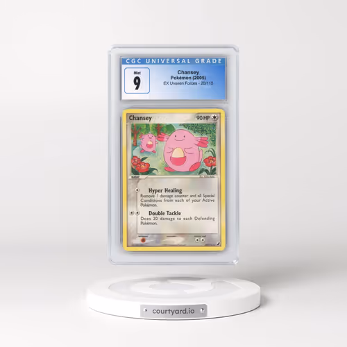 2005 EX Unseen Forces #20/115 Chansey (CGC 9 MINT)